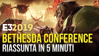Conferenza Bethesda E3: un 2019 all'insegna di DOOM, Wolfenstein e Fallout!