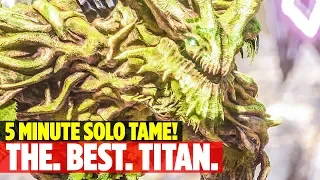 FOREST TITAN - Watch this if you want to be ALPHA! Ark: Survival Evolved Extinction