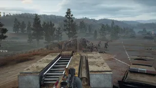 DAYS GONE Horde vs Rager Bear