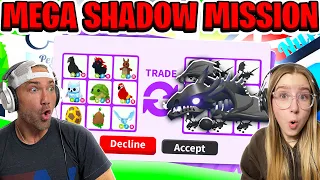 Cammy’s Mega Shadow Dragon Mission is back!! Roblox Adopt Me! 😳😲