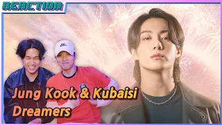 정국 Jung Kook (of BTS) ft. Fahad Al Kubaisi - Dreamers [K-pop Artist Reaction]