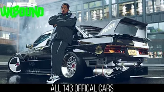 * 2022 * Need For Speed Unbound | All 143 Official Car List |