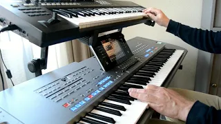 Roger Whittaker - New World in the Morning COVER on Yamaha tyros 5 & Roland A800 pro