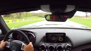 Mercedes Benz AMG GT S lap Road America - DrivesWGirls