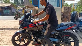 2023 pulsar 220f Test Ride #pulsar220fnewtestride #newpulsar220f ##pulsar220fnewride #pulsar220fnew