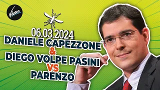 Daniele Capezzone & Dieglo Volpe Pasini vs Parenzo - La Zanzara del 06.03.2024