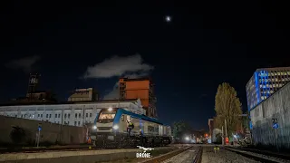 Stadler E4001-06 y Esmeriladora Mecno Service, trabajos en Peñarol y N. Terminal. By Alan Drone Uy