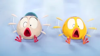 Chicky na neve | Onde está Chicky? | Pintinha amarelinho | Coleção desenhos animados Infantil