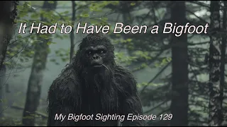 It Had to Have Been a Bigfoot - My Bigfoot Sighting Episode 129