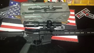 Vortex Strike Eagle 1-6x24mm Rifle Scope - AR-BDC Reticle First look and unboxing