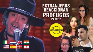 Extranjeros reaccionan a Prófugos | Soda Stereo