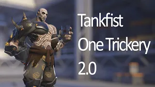 What One Tricking Tankfist On Plat 1 Looks Like 2.0 | Overwatch 2