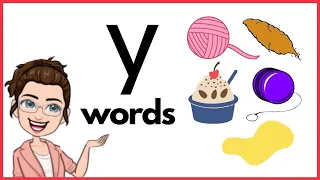 WORDS THAT START WITH LETTER Yy | 'Y' Words | Phonics | Initial Sounds | LEARN LETTER Yy