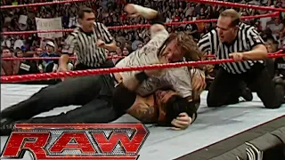 Triple H & Umaga Have A Massive Brawl Before Cyber Sunday RAW Oct 22,2007