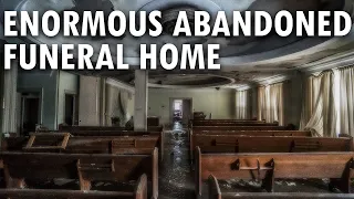 Flint's Enormous Abandoned Funeral Home | FOUND WEED GROWING OPERATION