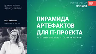 Наталья Косинова. Пирамида артефактов для ИТ-проекта: анализ и проектирование