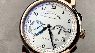 A. Lange & Sohne 1815 Chronograph (402.032) Rose Gold Chronograph A. Lange & Sohne Watch Review