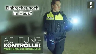 WAFFEN griffbereit! 🔫 Sind die EINBRECHER noch im Haus? | Achtung Kontrolle