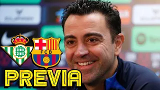 Rueda de prensa XAVI: REAL BETIS v FC BARCELONA