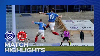 Highlights | Pompey 3-3 Fleetwood Town