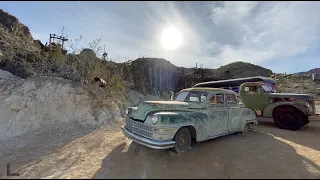 Nevada from the sky - Nelson ghost town