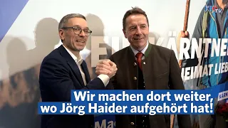 Kärnten zuerst: Der große FPÖ-Wahlauftakt in Klagenfurt mit Herbert Kickl