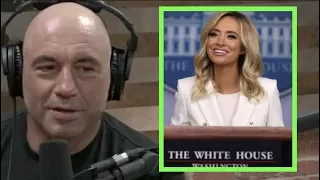 Joe Rogan Reacts to Trump's Press Secretary Shutting Down Reporter