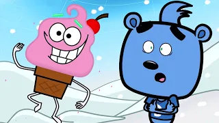HobbyKids Get Ice Cream Brain Freeze - HobbyKids Adventures Episode 25