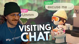 julien visits chat's island pt. 2