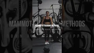 Emma Lawson Mammoth Training Sessions: Down and Back Chipper #fitness #crossfitgames #crossfit