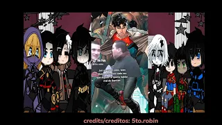 Batfamily react to Damian Wayne ///// 3/? /// inglés| español ///// jondami/daminika