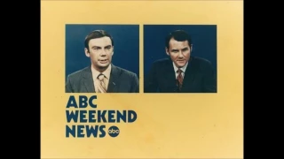 ABC Weekend News Promo Slide 1970 (Network Feed Re-Creation)