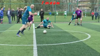Матч з футзалу між командами Пасічнянської та Поляницької ТГ.