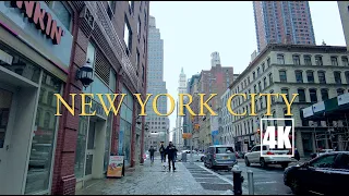 [4K]🇺🇸NYC Walk🗽Soho, Lafayette St, Canal St, Broadway | New York Walking Tour, Manhattan NYC