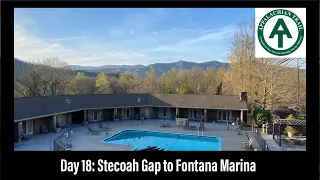 Day 18 | Stecoah Gap to Fontana Marina | Appalachian Trail 2022