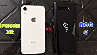 IPHONE XR vs ASUS ROG 3 Speed Test🔥|PUBG MOBILE Test🔥| 90FPS vs 60FPS🔥|SUBSCRIBE FOR MORE VIDEO❤️