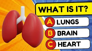 How Many Human Organs Can You Guess? 🧠🦴🦵 | General Knowledge Quiz