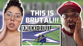 NFL KNOCKED OUT HITS | HD *WARNING* REACTION