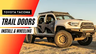 Toyota Tacoma gets Trail doors & I QUIT my Firefighting Job!