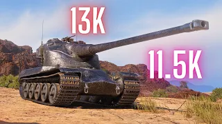 World of Tanks AMX 50 B  13K Damage & AMX 50 B  11.5K Damage