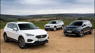 Seat Tarraco vs Skoda Kodiaq vs Peugeot 5008