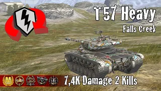 T57 Heavy Tank  |  7,4K Damage 2 Kills  |  WoT Blitz Replays