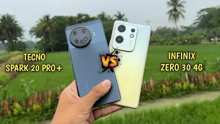 JANGAN SALAH PILIH! Tecno Spark 20 Pro Plus vs Infinix Zero 30 4G