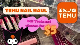 TEMU nail haul, nail supplies and decorations for under $5!