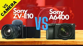 🔴Sony ZV-E10 Versus (Vs) Sony A6400 Video Camera Specs Comparison Best for Vlog Creations Explained🔴