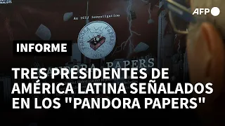 Presidentes de Chile, Ecuador y República Dominicana, señalados en los "Pandora Papers" | AFP