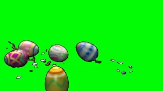 Green screen to eggs video