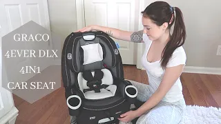 GRACO 4EVER DLX CAR SEAT Unboxing - Installation - Review