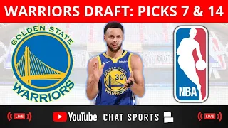 NBA Draft 2021 LIVE - Golden State Warriors Picks 7 & 14