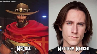 OVERWATCH The Entire Voice Cast